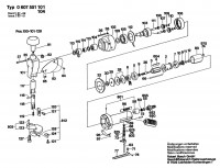 Bosch 0 607 551 101 370 WATT-SERIE Pneumatic Shears Spare Parts